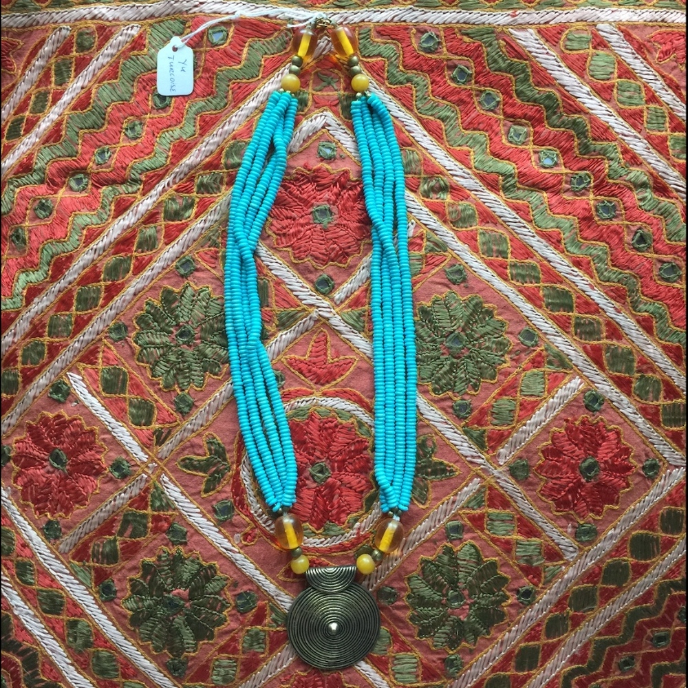 Boho Hippie Statement Necklace